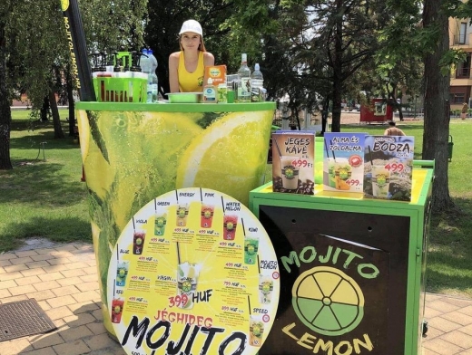 Mojito Lemon koktélok a Kiskőrösi Rónaszéki Fürdőben!